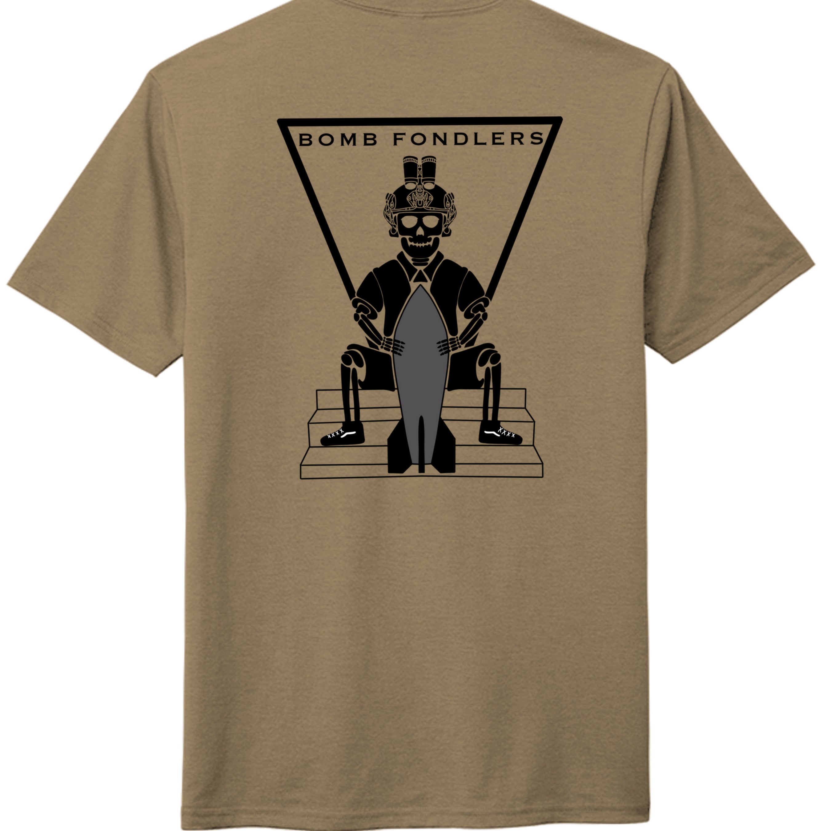 Coyote Brown Heather - DM130 - BACK